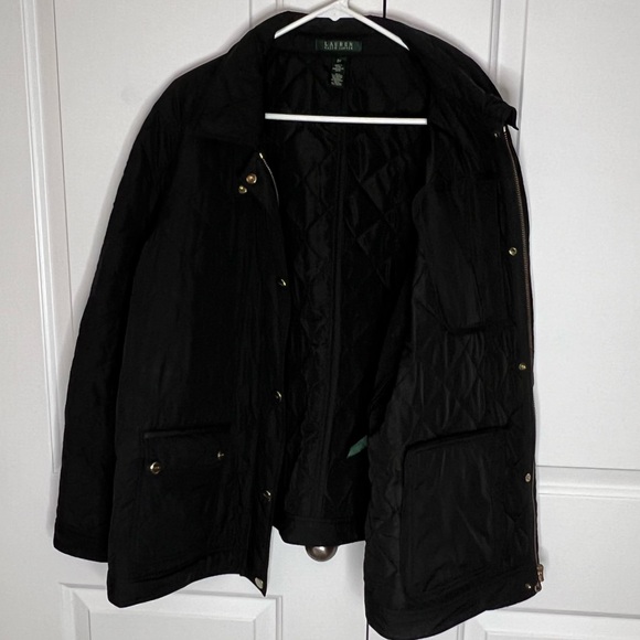 Black Lauren by Ralph Lauren Field Jacket - Picture 4 of 6